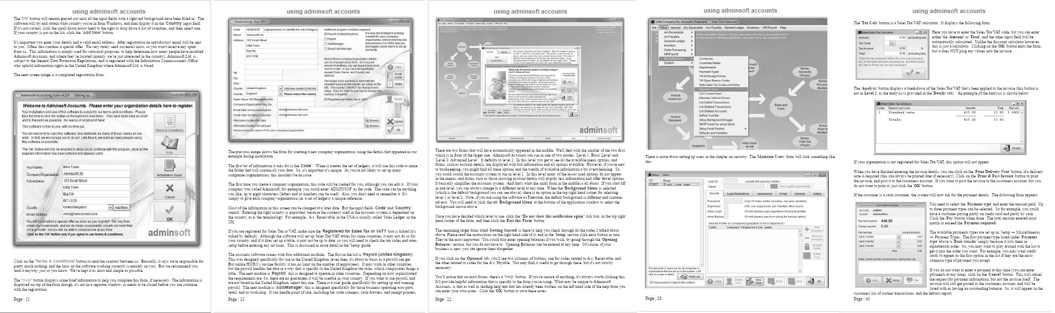 Purchase the book Using Adminsoft Accounts by Michael Towle