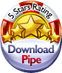 Adminsoft Accounts awarded 5 Stars at the DownloadPipe.com Software Library