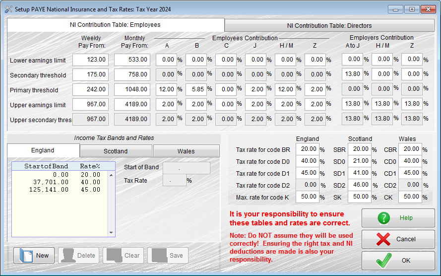 Free Payroll tax setup