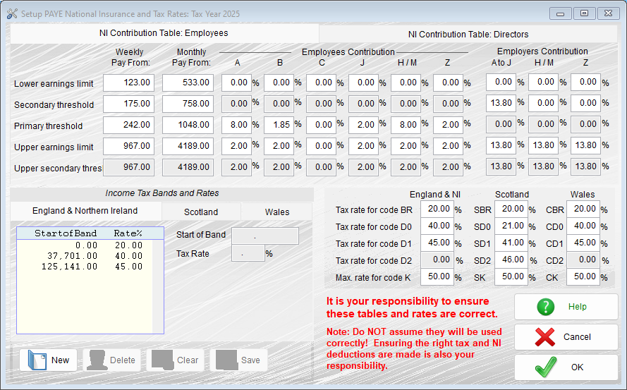 Free Payroll tax setup